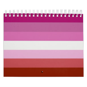 Calendario Bandera de Orgullo Lésbico (Origen)