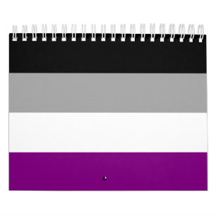 Calendario Bandera del Orgullo Asexual