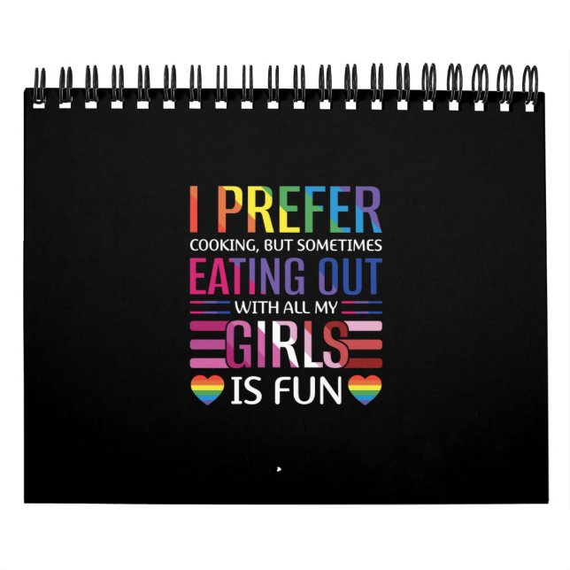 Calendario Bandera del orgullo gay-bisexual LGBTQ (Tapa)