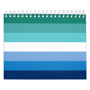 Calendario Bandera del Orgullo Gay Masculino