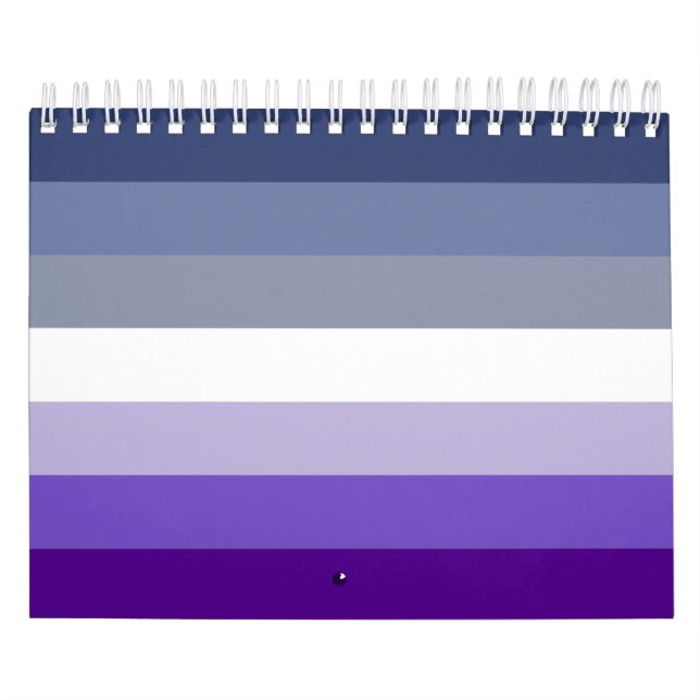Calendario Bandera del Orgullo Lesbiano Butch (Tapa)