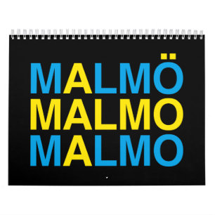 Calendario Bandera sueca MALMO