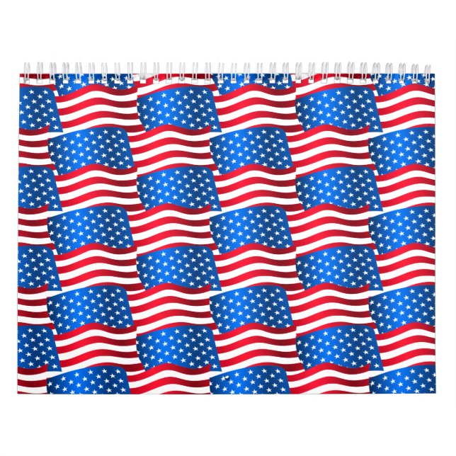 Calendario Banderas de Estados Unidos (Tapa)