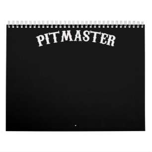 Calendario Barbacoa   BBQ Pitmaster Chef Dad Fars Day