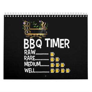 Calendario Barbacoa   BBQ Timer Barbacoa Gracioso Grill Grill