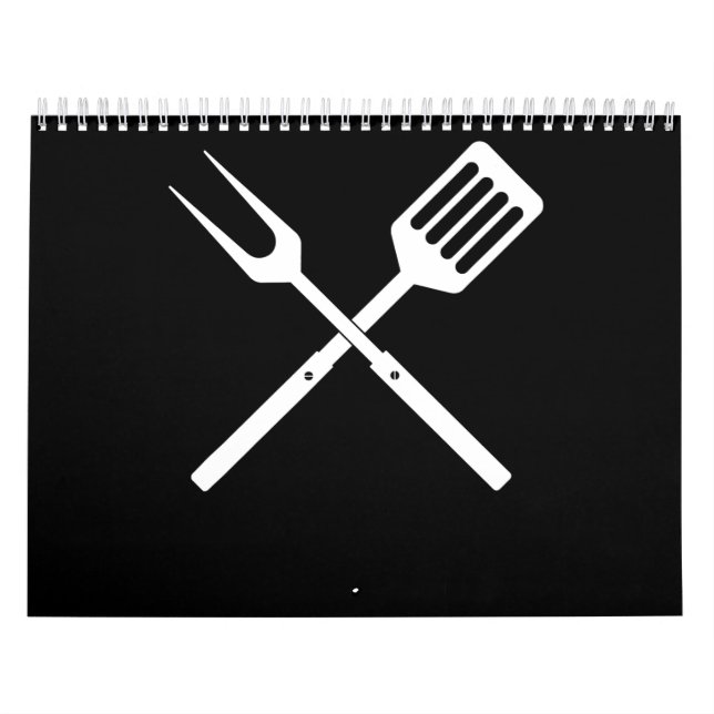 Calendario Barbacoa | BBQ Utensils novedad BBQ Grill Tools (Tapa)