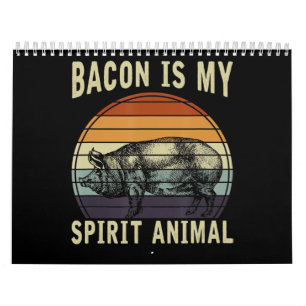 Calendario Barbacoa   El bacon es mi animal espiritual