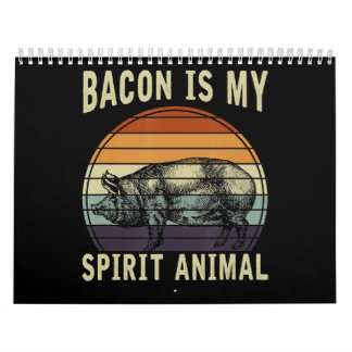 Calendario Barbacoa | El bacon es mi animal espiritual