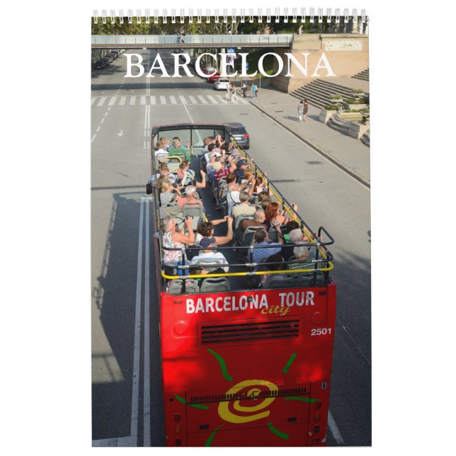 Calendario Barcelona, España, 24 meses (Tapa)