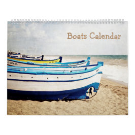Calendario Barcos de 12 meses