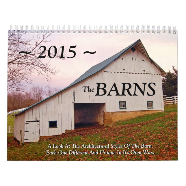 Calendario Barnes 2015 (Tapa)