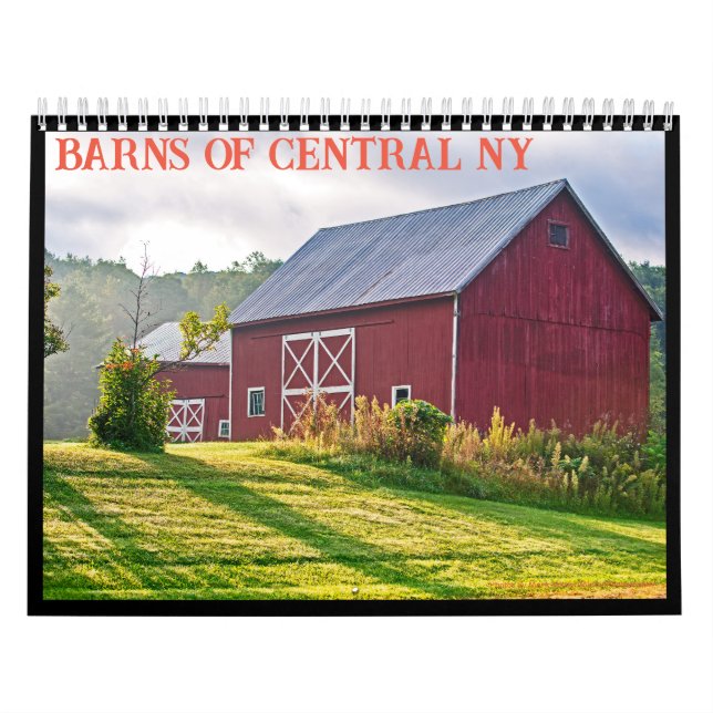 Calendario Barns of Central NY (Tapa)