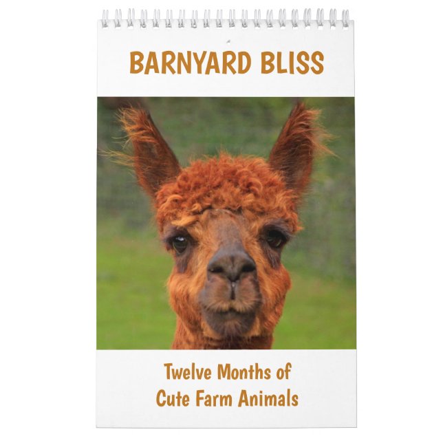 Calendario Barnyard Bliss (Tapa)
