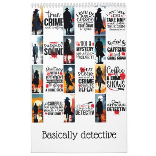 Calendario Básicamente detective