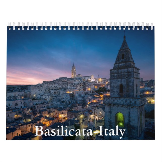 Calendario Basilicata-Italia (Tapa)