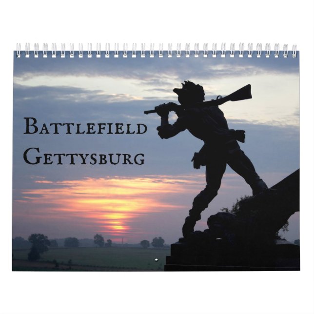 Calendario Batalla de Gettysburg (Tapa)