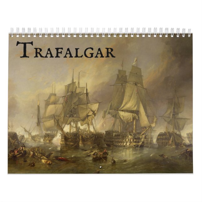 Calendario Batalla de Trafalgar (Tapa)
