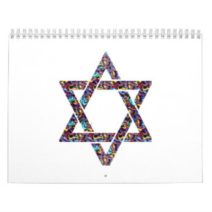 Calendario batik de la estrella
