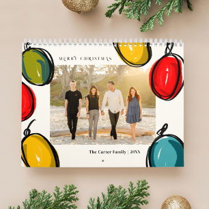 Calendario Baudible Ornament Sketches de Navidades de fotogra