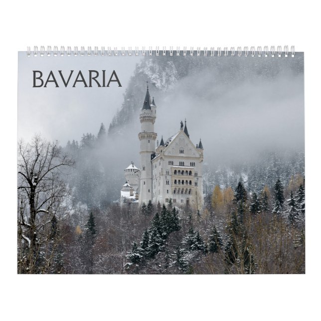 Calendario Baviera Wall de 12 meses (Tapa)