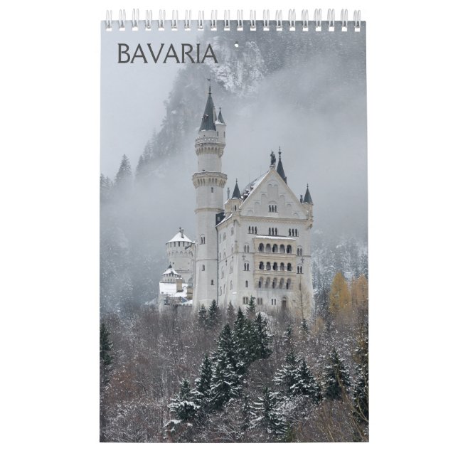 Calendario Baviera Wall de 12 meses (Tapa)