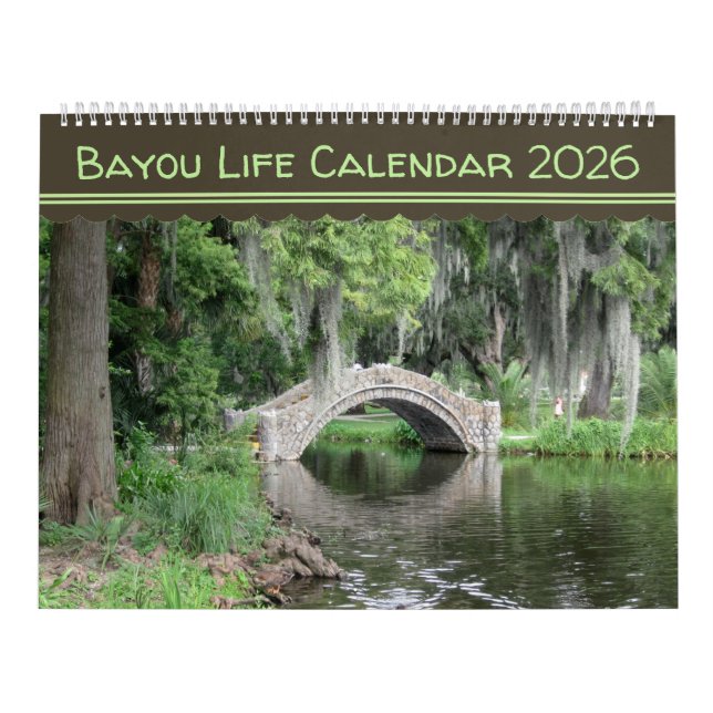 Calendario Bayou Life 2024 (Tapa)