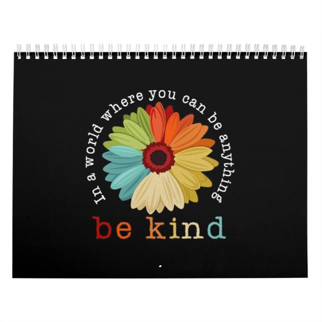 Calendario Be Kind Sunflower (Tapa)
