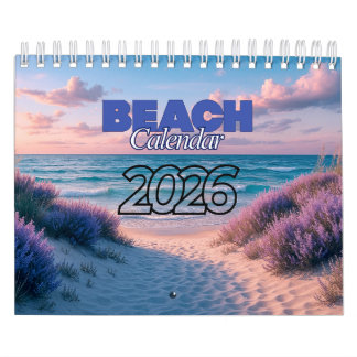 Calendario Beach Calendar 2026