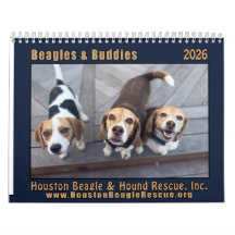 Calendario Beagles y Amigos 2026