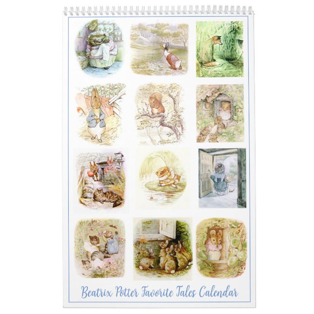 Calendario Beatrix Potter (Tapa)