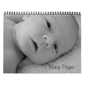 Calendario Bebé Payne