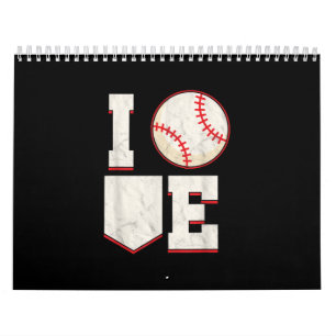 Calendario Béisbol Pitcher Batcher Softball Sports