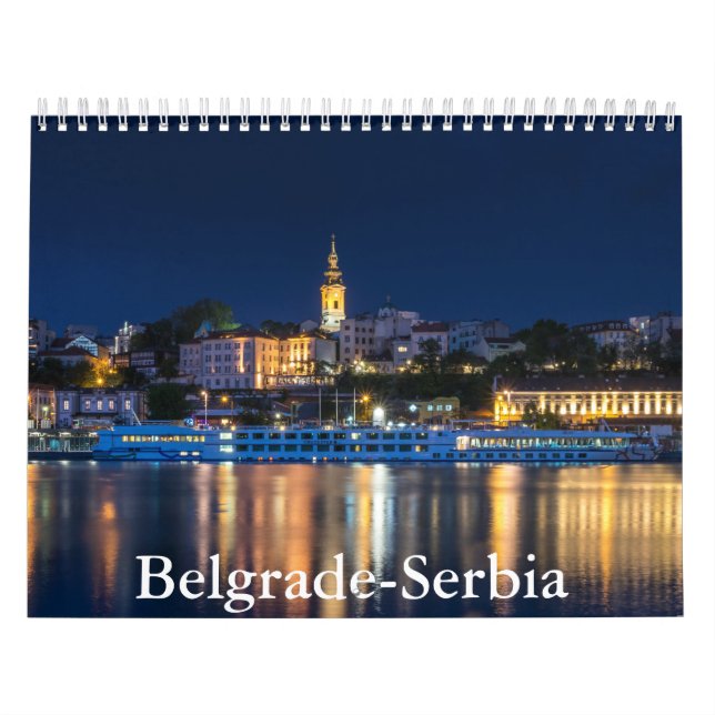 Calendario Belgrade-Serbia Calendar (Tapa)