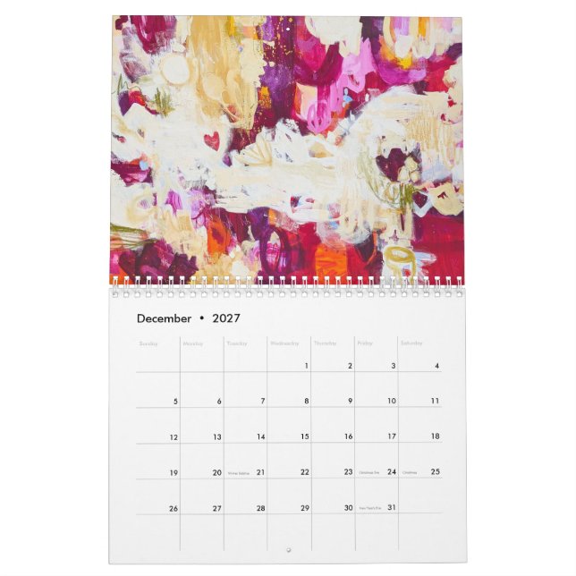 Calendario Bella Artes 2025 de Siena Becket Design (Dec 2027)