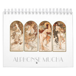 CALENDARIO : BELLA ARTES: ALPHONSE MUCHA