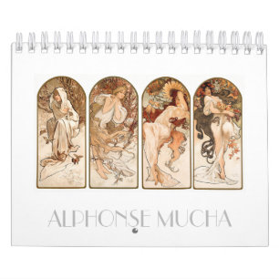 CALENDARIO : BELLA ARTES: ALPHONSE MUCHA