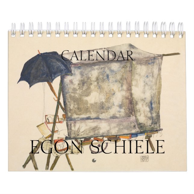 CALENDARIO  BELLA ARTES CALENDAR : EGON SCHIELE : DIBUJOS (Tapa)