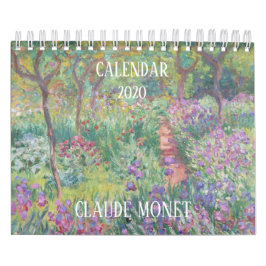 CALENDARIO BELLA ARTES DE CLAUDE MONET 2020