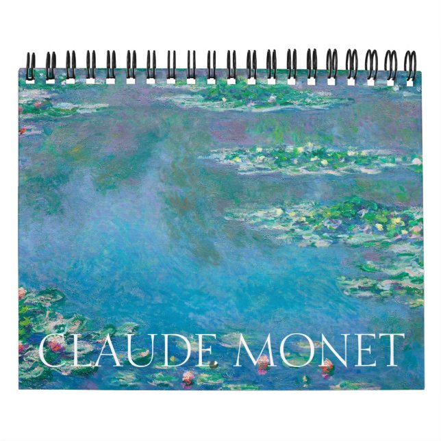CALENDARIO BELLA ARTES DE CLAUDE MONET 2020 (Tapa)