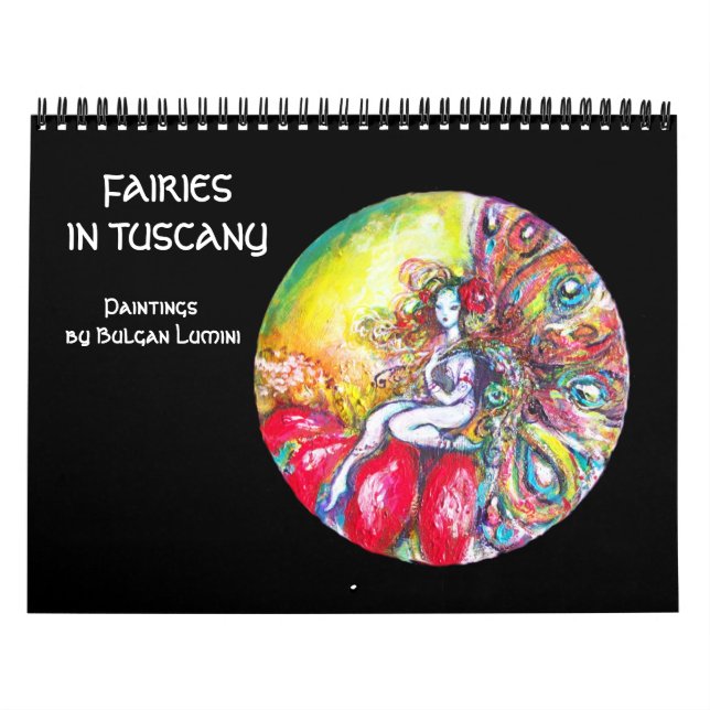 Calendario BELLA ARTES DE Fantasía DE TUSCANIA 2017 (Tapa)