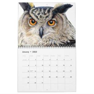 Calendario Bella Artes de la artista Sarah Trett
