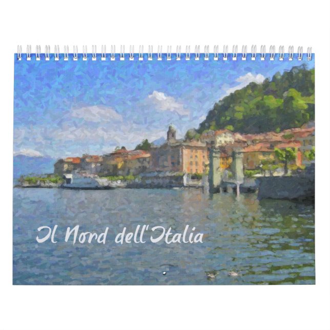 Calendario Bella Artes del Norte de Italia (Tapa)