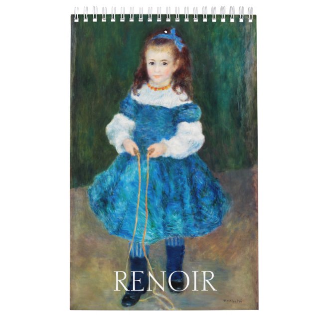 CALENDARIO BELLA ARTES PIERRE AUGUSTE-RENOIR (Tapa)
