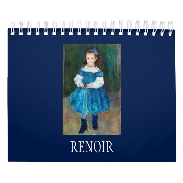 CALENDARIO : BELLA ARTES : PIERRE AUGUSTE-RENOIR (Tapa)