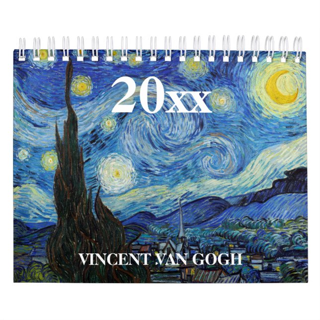 Calendario Bella Artes Vincent van Gogh (Tapa)