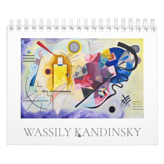CALENDARIO : BELLA ARTES : WASSILY KANDINSKY (Tapa)