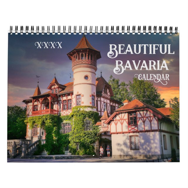 Calendario Bella Baviera Europa Alemania (Tapa)