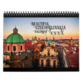 Calendario Bella Europa eslava de Checoslovaquia