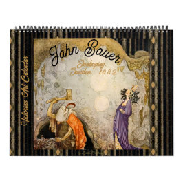 Calendario Bellas ilustraciones victorianas de John Bauer