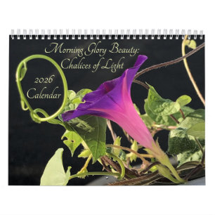 Calendario Belleza de Gloria Matutina: Cálices de Luz 2026